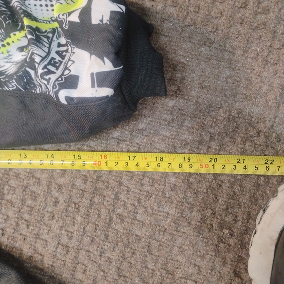 Vintage O’Neal Elem Y2K Youth Dirt Bike Racing Pants All-Over Print Size 5–6 - Picture 2 of 7